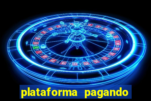 plataforma pagando no cadastro slots